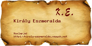 Király Eszmeralda névjegykártya
